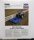 1991 Ford 954B Rotary Cutters Specifications Agriculture Sales Data Sheet