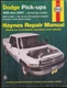 H7 - HAYNES REPAIR MANUAL DODGE 1994-2001 V6, V8 & V10, CUMMINS TURBO DIESEL