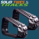 2 Rubber Tracks 7" 180x72x40 for Ditch Witch SK600, Tak TB210R, Kobelco SK09SR