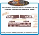 Replacement Decal Kit for CASE 580K Construction King Extendahoe  Custom Colours