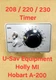 220 Hobart Mixer A 200  On Off  220 Volt Timer controls  with Safety Stud 291737
