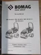 BOMAG BW-100 120 AD-5 AC-5 BW100AC-5 COMPACTOR SERVICE SHOP REPAIR MANUAL