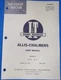 I&T ALLIS CHALMERS D-10 D-12 TRACTOR SERVICE SHOP REPAIR MANUAL