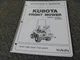 Kubota GF1800 GF1800E Front Mower Owner Operator Manual User Guide G-4006 xz