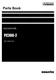 Komatsu PC300-2 Excavator Parts Catalog Manual SN 11001-UP