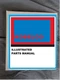Kobelco sk200sr sk200srlc  Excavator parts illustrated manual printed