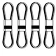 Disc Mower Belt Set for 83101673 Kuhn GMD500 GMD500S GMD55S GMD66 GMD66HD GMD77