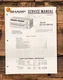 Sharp SA-25 ST-25 SM-25 Stereo  Service Manual *Original*