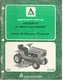 ALLIS CHALMERS MODELS 808GT AND 810GT LAWN AND GARDEN TRACTOR OPERATORS MANUAL