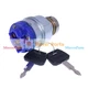 Ignition Switch W/ 2 Keys K250 For Kobelco SK200-8 SK210-8 SK350-8 Excavator