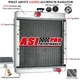 121462 Radiator For GEHL SL3825 SL4510 SL4525 SL4610 SL4615 SL4625 HL4400 HL4500