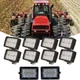 For Case IH Tractor 9110 9130 9150 9210 9230 9240 9260 10pcs LED Work Light Kits