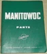 MANITOWOC 4000W VICON CRANE PARTS MANUAL BOOK CATALOG