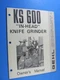 GEHL KS 600 KNIFE GRINDER OWNER'S MANUAL FACTORY ORIGINAL  
