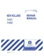 New Holland 1441, 1442 Discbine  Mower Conditioner Service Manual Repair Shop