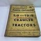 TC-24E International Parts T-9 TD-9 Catalog Tractors International Harvester