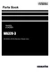 Komatsu WA320-3 Wheel Loader Parts Catalog Manual