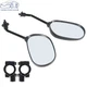 ATV Rear View Side Mirrors For 7/8" Handlebars Artic Cat 500 TRV 2004