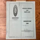 Sweepster SWEEPER 2500 OWNERS MANUAL OPERATION & MAINTENANCE PARTS LIST BROOM