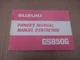 1981 Suzuki GS850G Owner's Manual