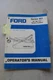 Ford 951 48" & 60" & 72" Rotary Cutter Operator's Manual 