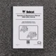 Bobcat 3400 XL Utility Vehicle Owner Operator User Manual S/N B3FM18001 & Up