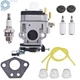 Carburetor Kit For Earthquake 300486 E43 E43WC E43CE Auger MC43 MC43E MC43CE
