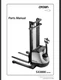Crown SX3000 Series SX3000-30, SX3000-40 Forklift Parts Catalog Manual PDF USB