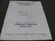 Cub Cadet 5000 Series 5252 Compact Tractor Parts Catalog Manual 769-00877