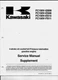 Kawasaki FC150V-GS00 ES06 ES15 FS11 Service Manual Supplement 