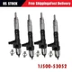 4PCS 1J500-53052 Diesel Injectors for Kubota M4N-071HD12 M4N-071HDC12 Tractor