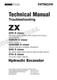 Hitachi ZX225USR-3 ZX225USR-3 Excavator Troubleshooting Schemes Service Manual