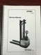 NEW Crown WF 3000 Series Service Manual Priority shipping
