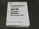 Hitachi Zaxis 210W-3, 220W-3 Wheeled Excavator Troubleshooting Technical Manual