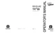 NEW HOLLAND TR 89 COMBINE OPERATOR`S MANUAL