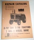 Minneapolis Moline G707 & G708 Tractor Parts Catalog Manual Book ORIGINAL R-2121