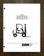 C500 Y2235 Forklift Service Repair Manual Fits Clark  Series SM-575 - PAPER M