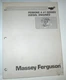 Massey Ferguson Perkins 4.41 Engine (for 4200 Series Tractor) Service Manual MF