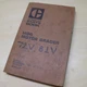 CAT CATERPILLAR 140g Motor Grader Parts Manual book catalog spare list 1976 road