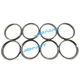 16PCS 8DC2 Intake and Exhaust Valve Seat For Mitsubishi Excavator Engine Parts