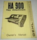 Gehl HA 900 Hay Attachment Operators Owners Maintenance Manual ORIGINAL! 2/75
