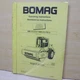 BOMAG BW 213 D PD-3 Compactor Owner Operator Maintenance Manual ROLLER book 2001