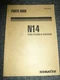 Komatsu N14 For PC600-6 Engine Parts Catalog Manual