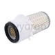 Svyoroo Air Filter 15221-11220 15222-11220 15562-11080 For Kubota F2000 F2100
