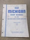 Clark Michigan RDS-65000 Series Steering Drive Axle Shop Manual No. 1998