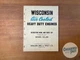 WISCONSIN Model HS-8D Air Cooled Engine Australian Instruction Book & Parts LIst