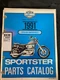 HARLEY DAVIDSON ORIGINAL PARTS CATALOG FOR 1991 FIVE SPEED SPORTSTER 99451-91