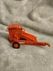 Vintage Ertl Die Cast Toy 1/43 Farm Classics Roto Baler Allis Chalmers Orange
