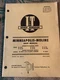MM-18 I&T Shop Service Manual MINNEAPOLIS MOLINE G-VI G-705 G706 G707 G708 G1000