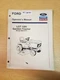 Ford New Holland LGT 18H Garden Tractor Operator's Manual